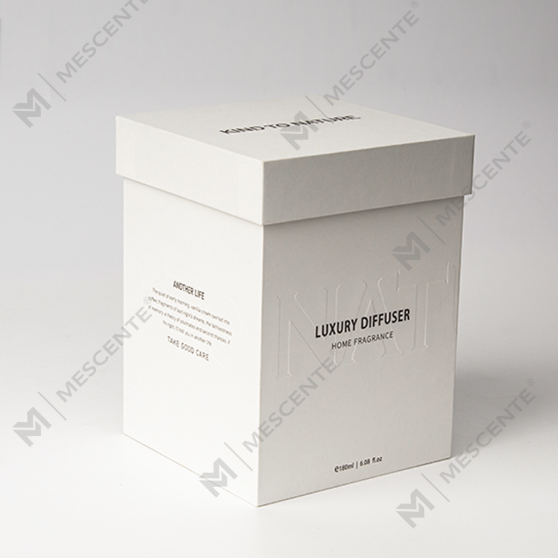 M&Scent Large Square Bottle Big Rattan Stick Liquid Aromatherapy Reed Diffuser Favors na may Stopper