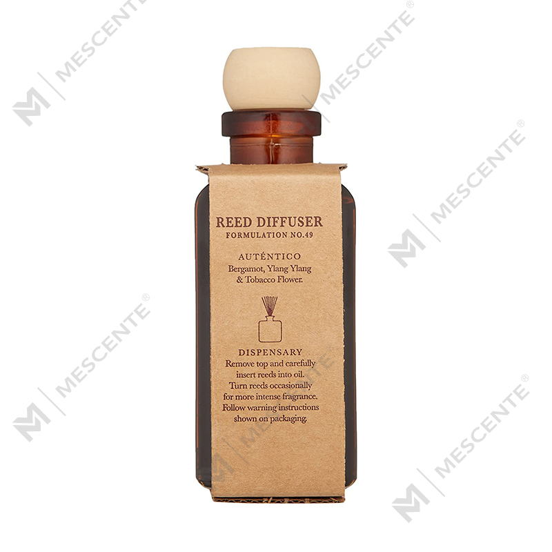 M&Scent Luxury Custom Large Rose Gold Glass Bottle Flower Private Label Liquid Reed Diffuser na May Gift Box
