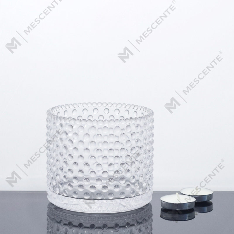 M&Scent Malaking 3 Wick Pink Candle Jars na May Takip nang Maramihan, Ceramic Candle Jar Para sa Paggawa ng Kandila