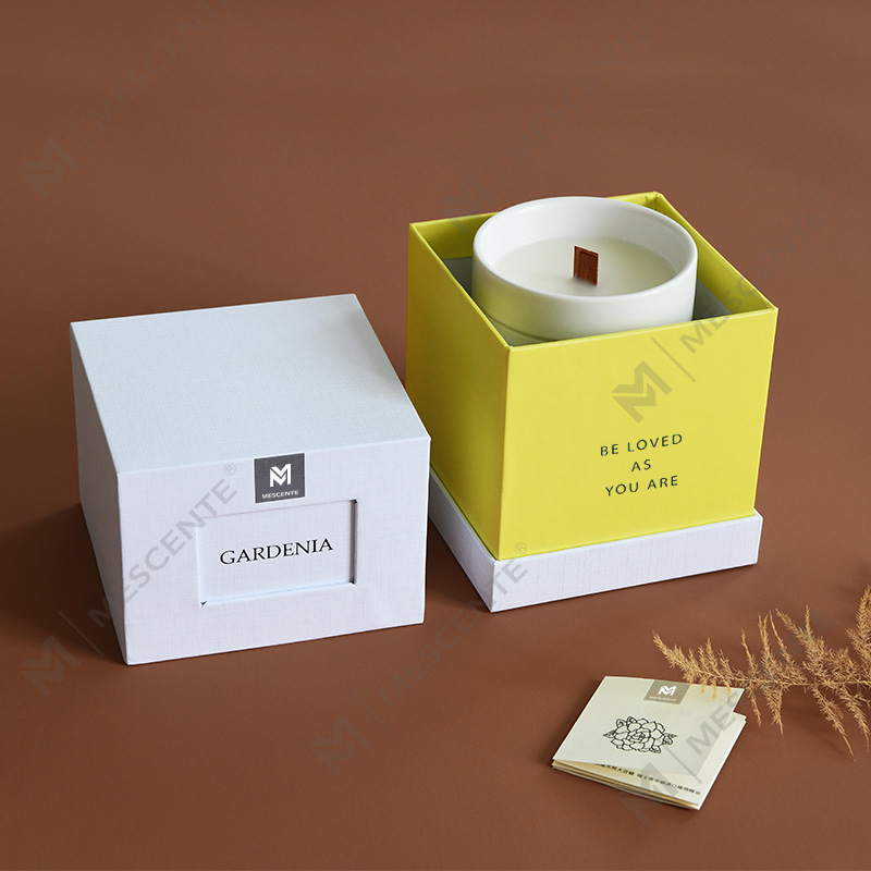 M&Scent wholesale custom luxury home fragrance glass jars mabango soy wax candles