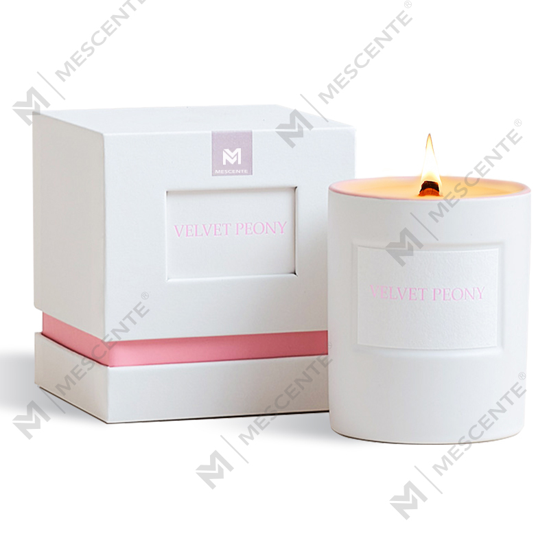M&Scent wholesale custom luxury home fragrance glass jars mabango soy wax candles