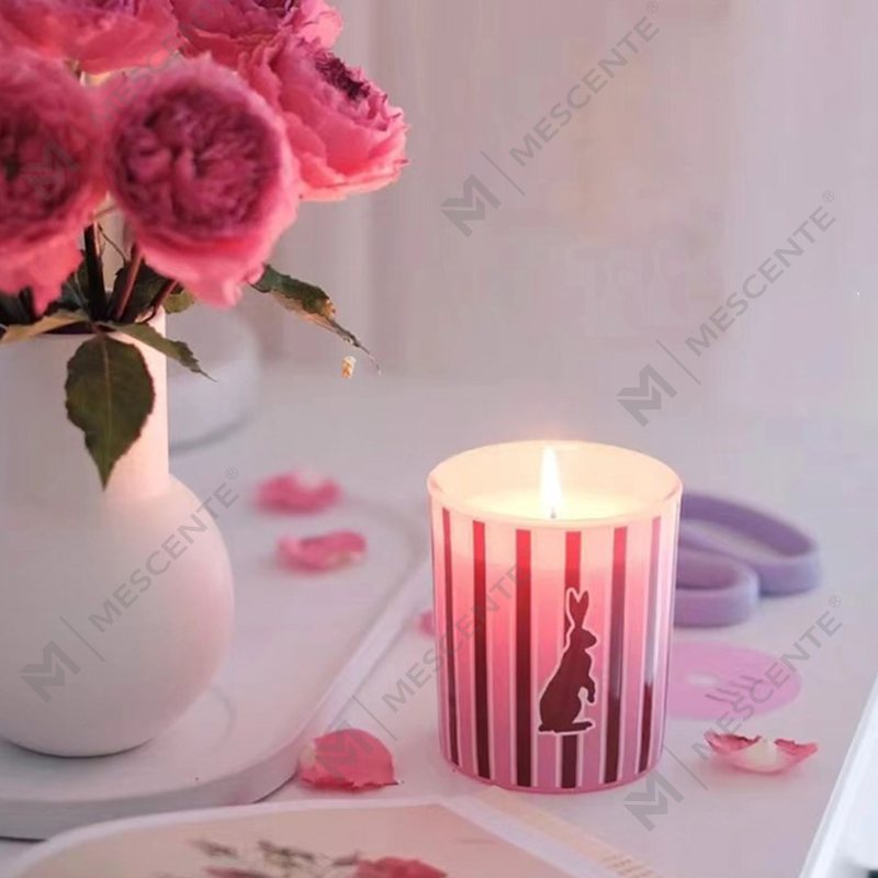 M&Scent wholesale custom luxury home fragrance glass jars mabango soy wax candles