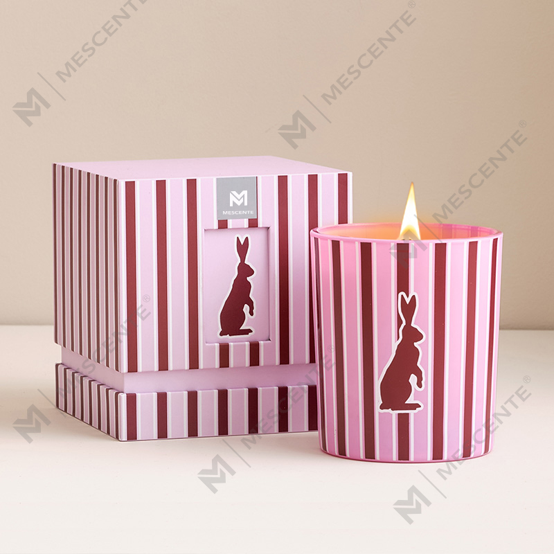 M&Scent wholesale custom luxury home fragrance glass jars mabango soy wax candles