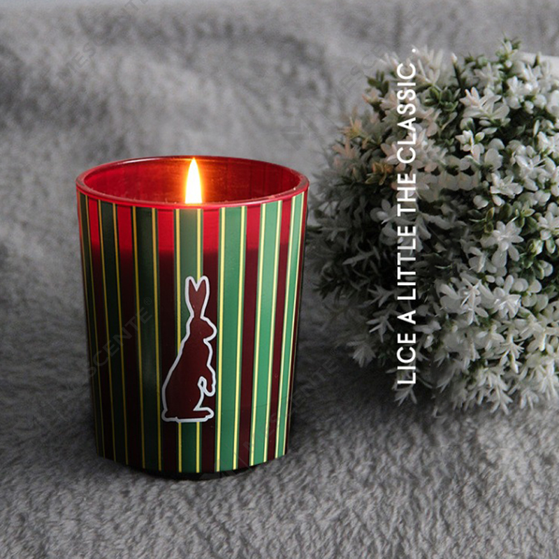 M&Scent wholesale custom luxury home fragrance glass jars mabango soy wax candles