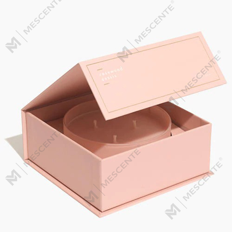 M&S cent Luxury Large 3 Wick Scented Candles na May Takip na Kahoy