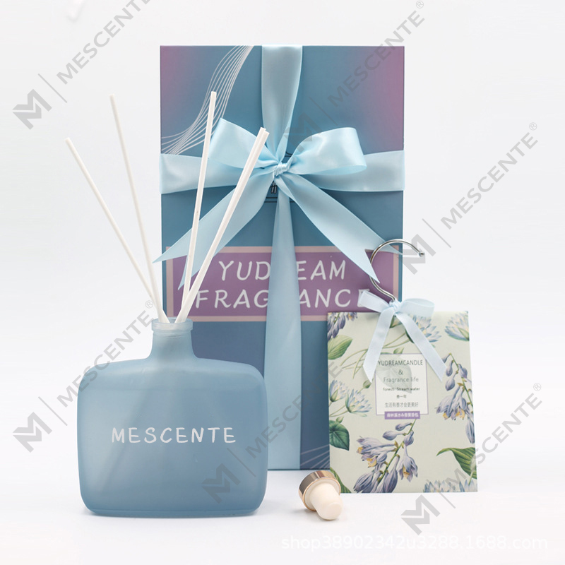 Candle at Reed Diffuser Gift Set, Scented Candles Aroma Reed Diffuser