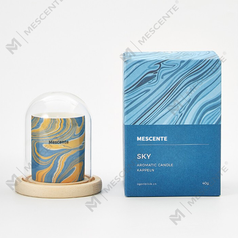 M&Scent Wholesale Murang Customized Luxury Private Label Pillar Scented Soy Wax Wood Wick Aroma Candle