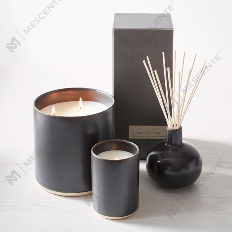 Custom Ceramic Bottle Home Fragrance Reed DiffuserA29224-1-Valuables