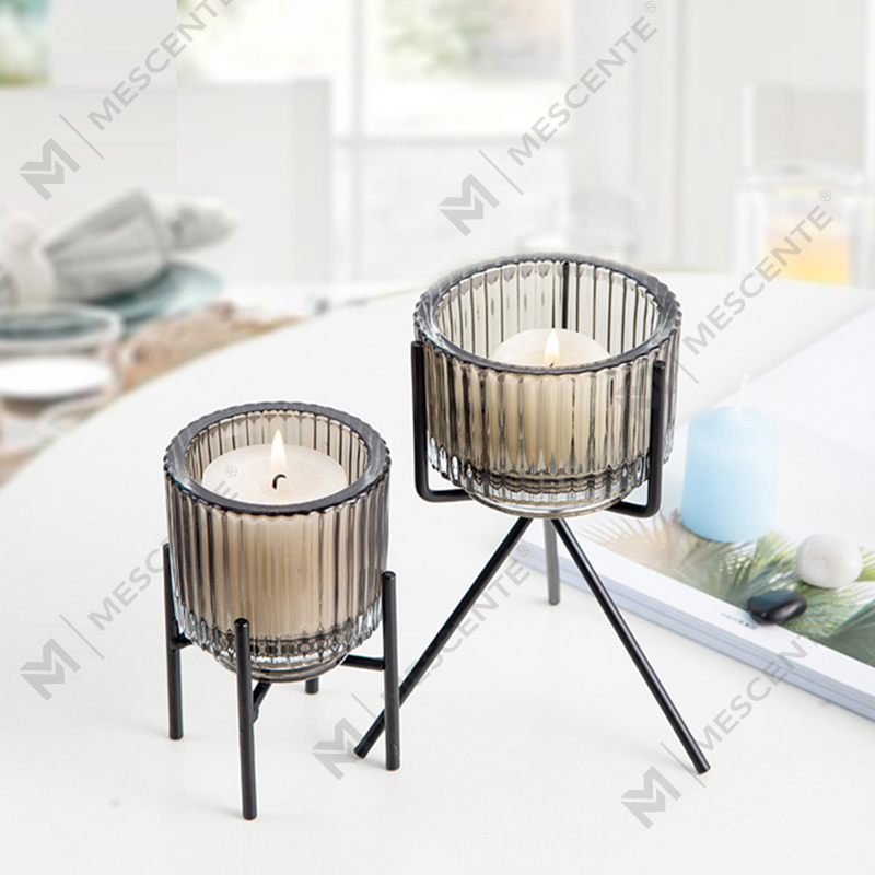 M&Scent Luxury Decor Glass Crystal Candle Holder, Mga Candle holder nang Maramihan
