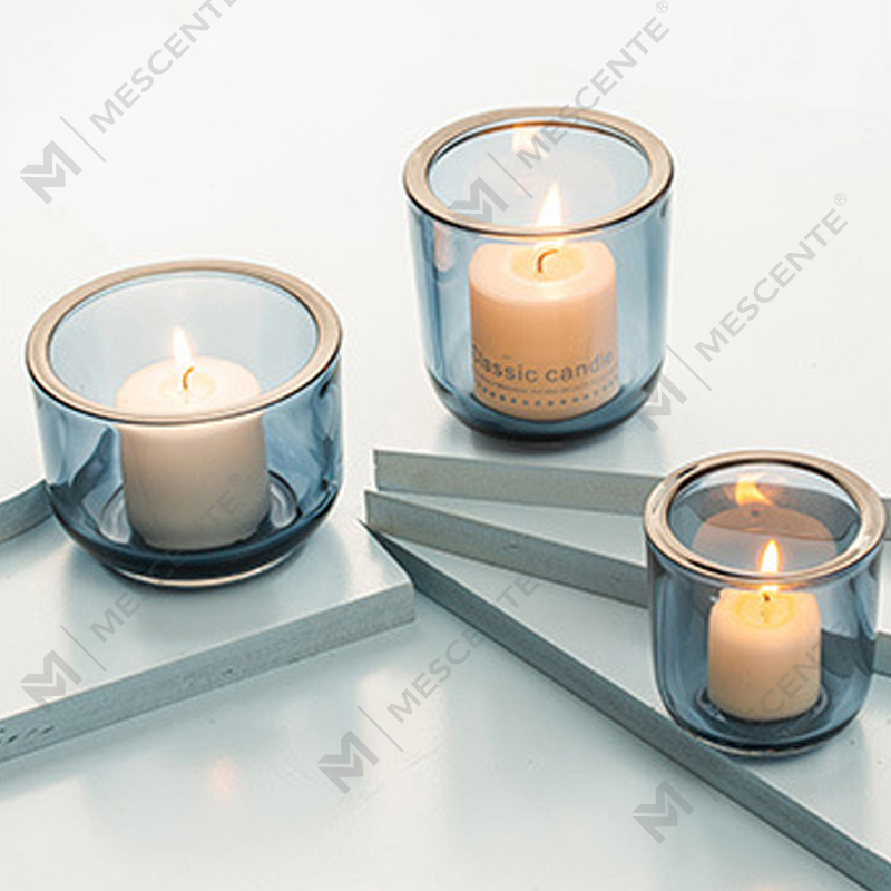 M&Scent Deluxe pampalamuti kristal na salamin, candlestick nang maramihan