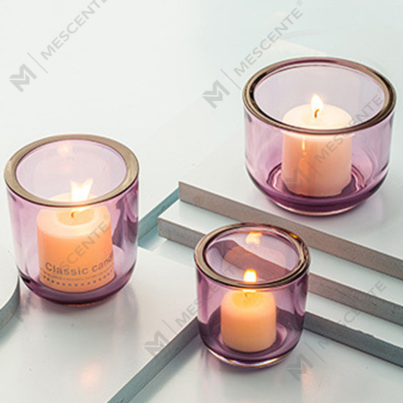 M&Scent Deluxe pampalamuti kristal na salamin, candlestick nang maramihan