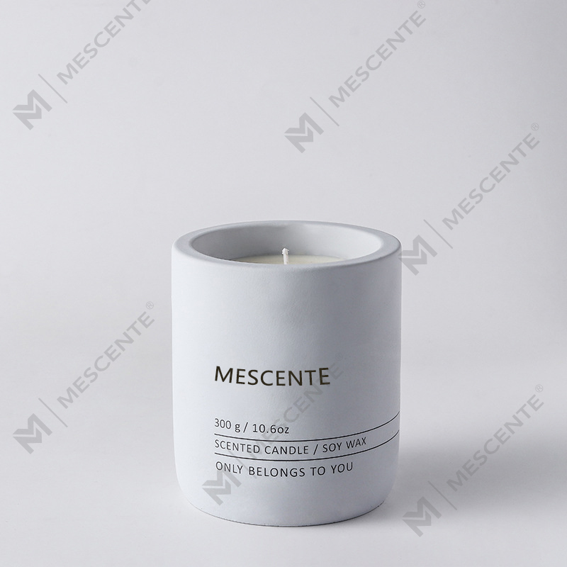M&Scent Customized Decorative Luxury Massage Pribadong Label Crystal Ceramic Woodwick Scented Soy Wax Candle