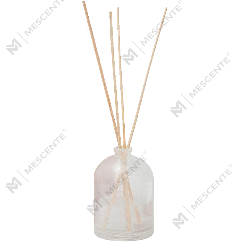 M&Scent Luxury Custom Large Rose Gold Glass Bottle Flower Private Label Liquid Reed Diffuser na May Gift Box