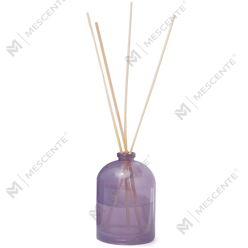 M&Scent Luxury Custom Large Rose Gold Glass Bottle Flower Private Label Liquid Reed Diffuser na May Gift Box