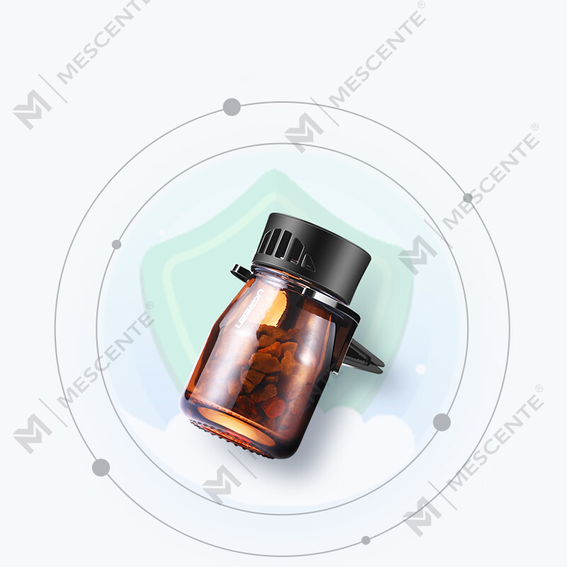 M&Scent Organic Custom na Logo Mini Fragrance Mga Bote ng Air Freshener ng Kotse, Air Pump Para sa Kotse
