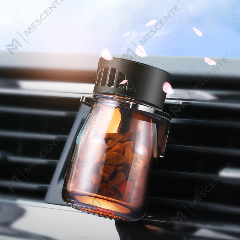 M&Scent Organic Custom na Logo Mini Fragrance Mga Bote ng Air Freshener ng Kotse, Air Pump Para sa Kotse