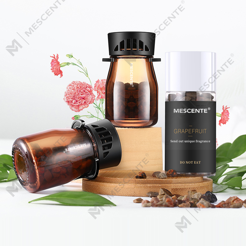 M&Scent Organic Custom na Logo Mini Fragrance Mga Bote ng Air Freshener ng Kotse, Air Pump Para sa Kotse