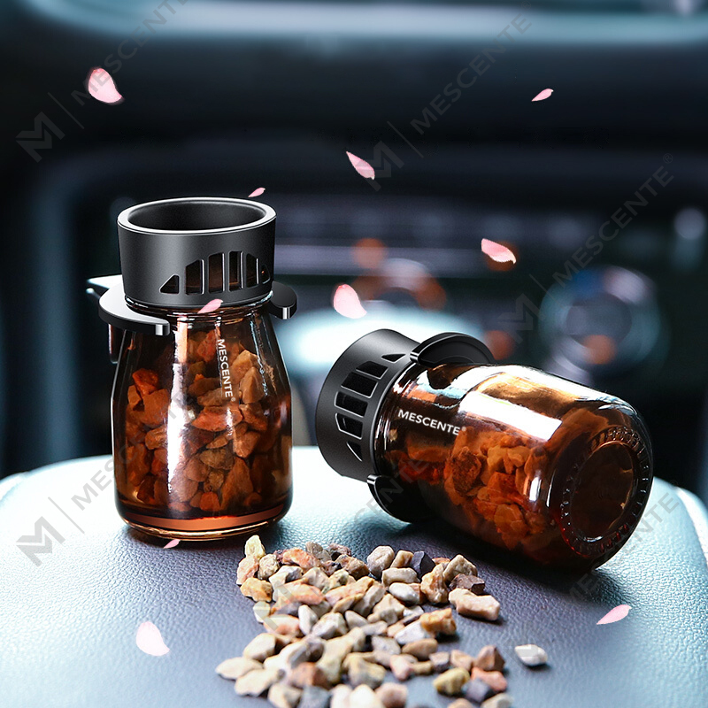 M&Scent Organic Custom na Logo Mini Fragrance Mga Bote ng Air Freshener ng Kotse, Air Pump Para sa Kotse