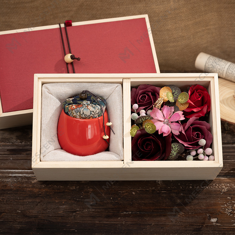 M&Scent Luxury Dekorasyon Bulk Order Ceramic Pillar Aromatherapy Paraffin Candle