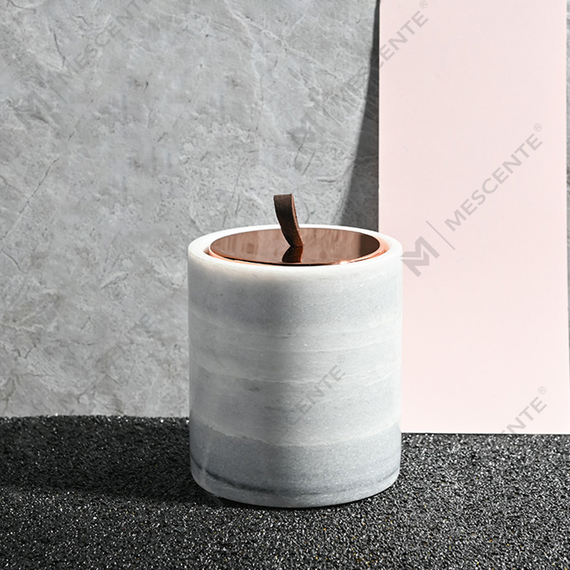M&Scent Wholesale Luxury Custom Dekorasyon Pribadong Label Black Glass Crystal Scented Soy Wax Candles