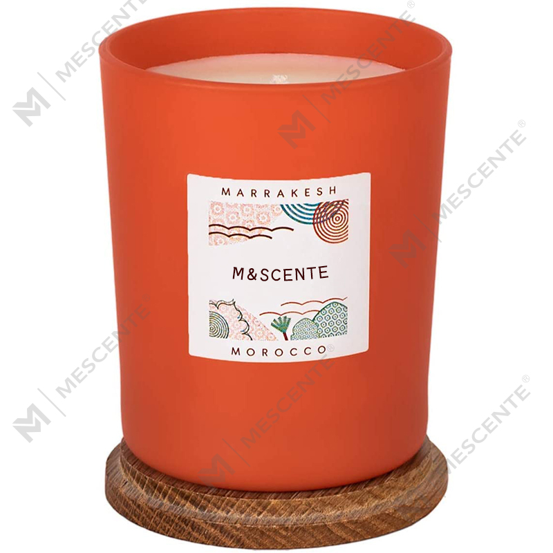 M&Scent custom private label na ginawang may kulay na mabangong soy wax chic candles