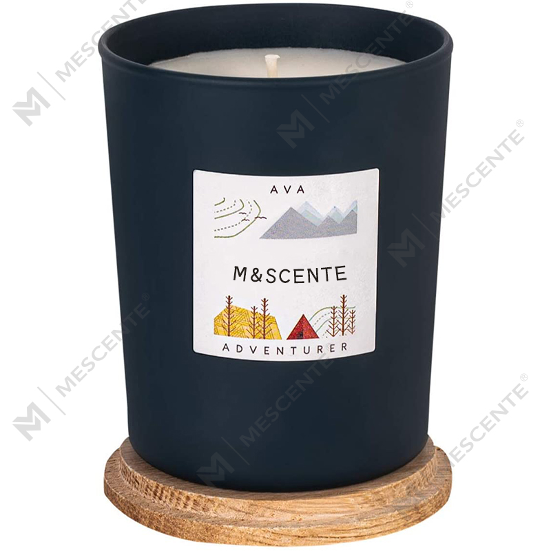 M&Scent custom private label na ginawang may kulay na mabangong soy wax chic candles