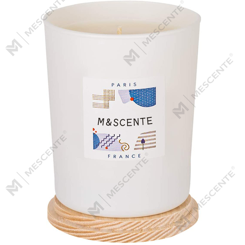M&Scent custom private label na ginawang may kulay na mabangong soy wax chic candles