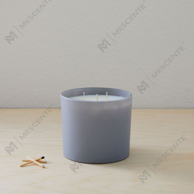 M&SCENT Natural Christmas Malawakang Ginagamit na Glass Jar Scented Soy Wax Candle na may Folding Box