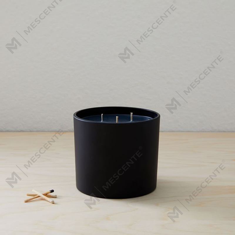 M&SCENT Natural Christmas Malawakang Ginagamit na Glass Jar Scented Soy Wax Candle na may Folding Box