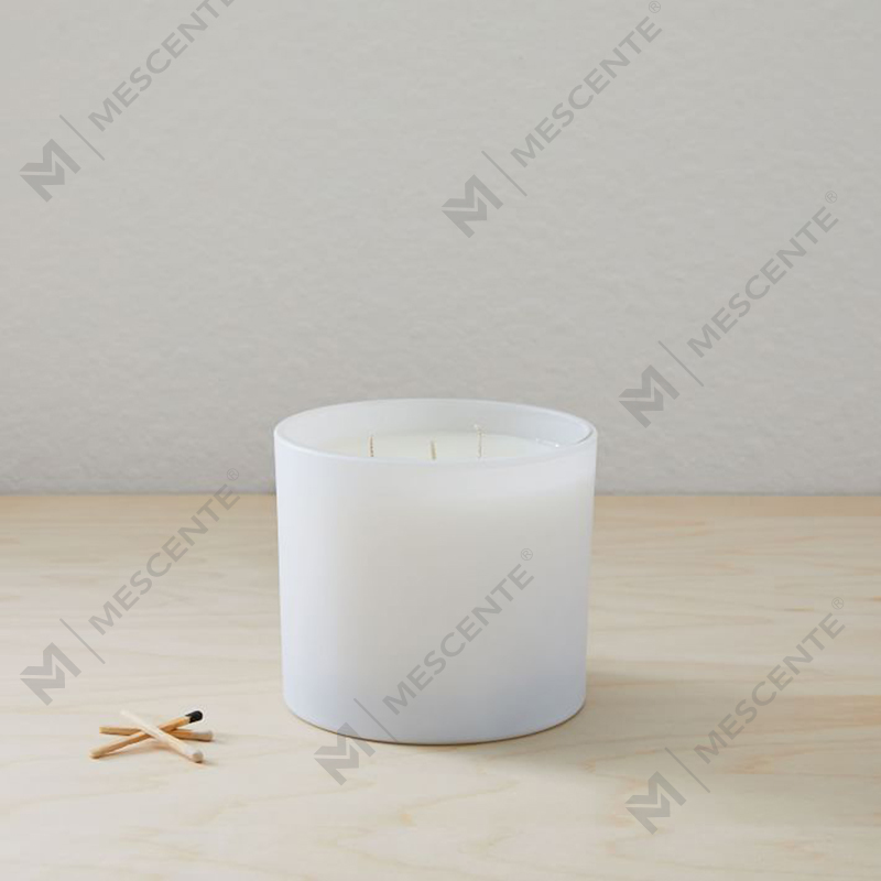 M&SCENT Natural Christmas Malawakang Ginagamit na Glass Jar Scented Soy Wax Candle na may Folding Box