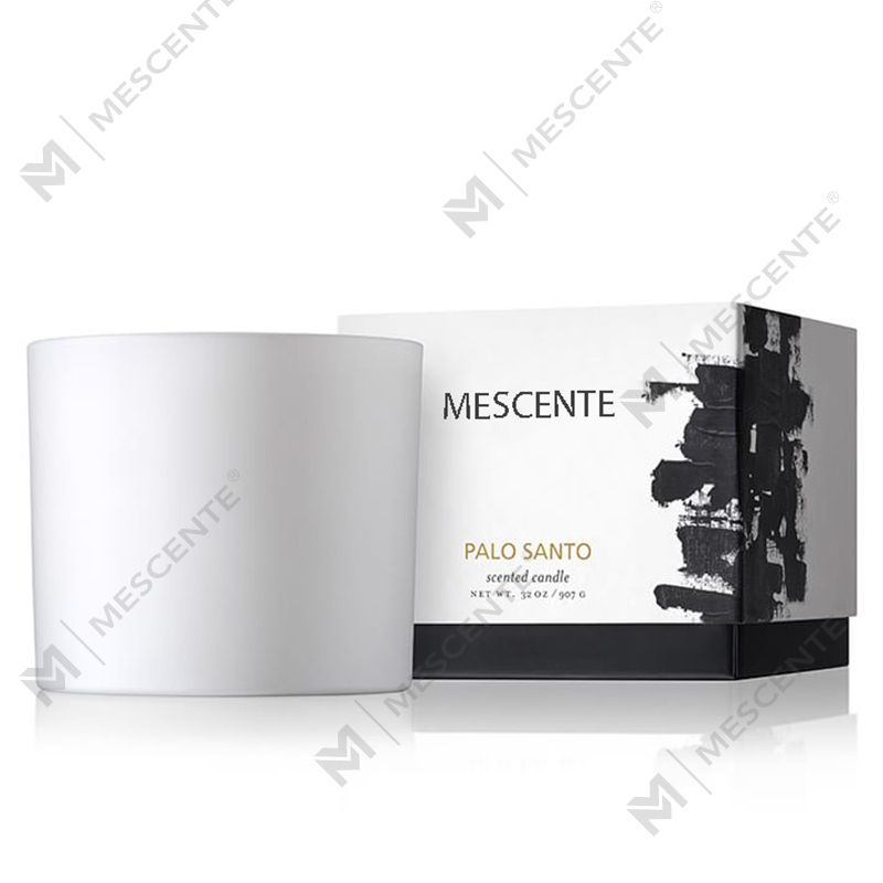 M&SCENT Natural Christmas Malawakang Ginagamit na Glass Jar Scented Soy Wax Candle na may Folding Box