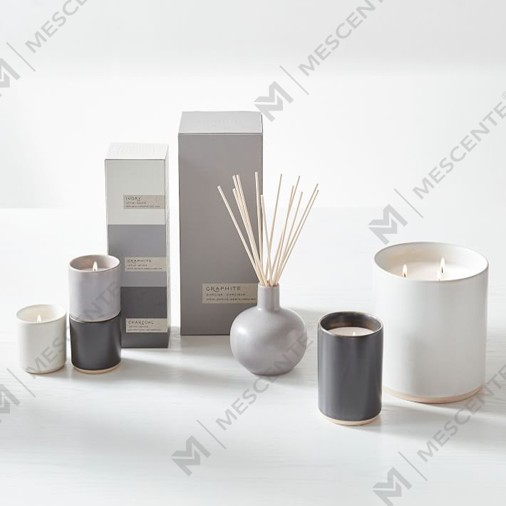 Custom Private Label Luxury Ceramic Scented Candle Gift Set A29218-Valuables