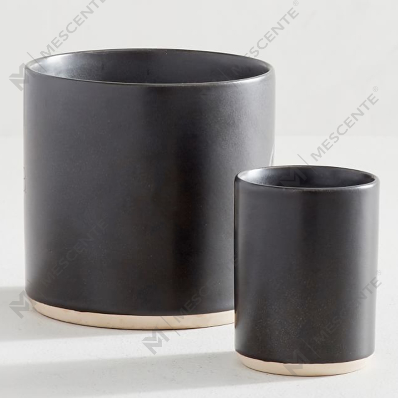 Luxury Empty Ceramic Scented Soy Candles Jars in Bulk A29224-2-Valuables