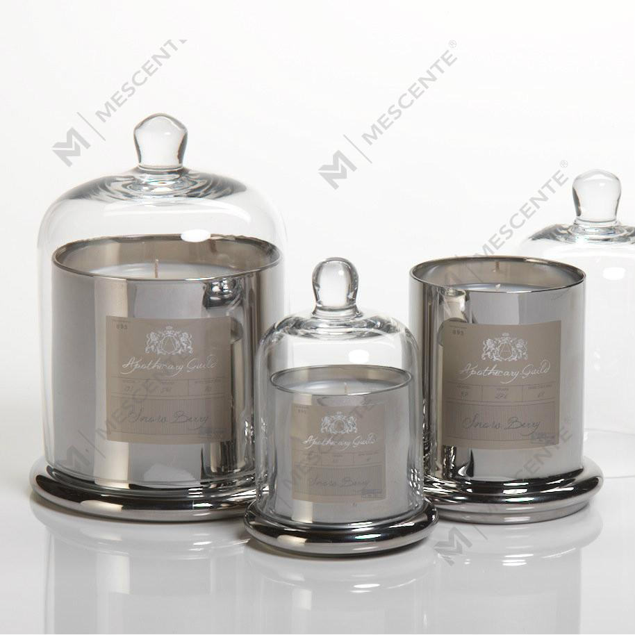 M&Scent Decorative Romantic Wedding Bell Jar Glass Dome Cover Scented Candle A29275