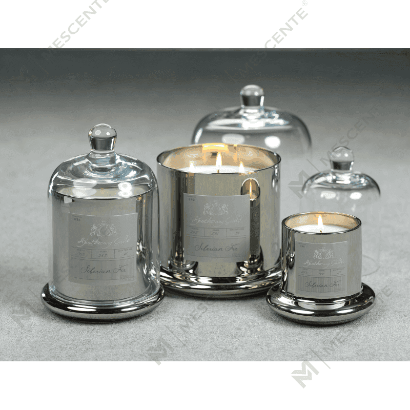 M&Scent Decorative Romantic Wedding Bell Jar Glass Dome Cover Scented Candle A29275