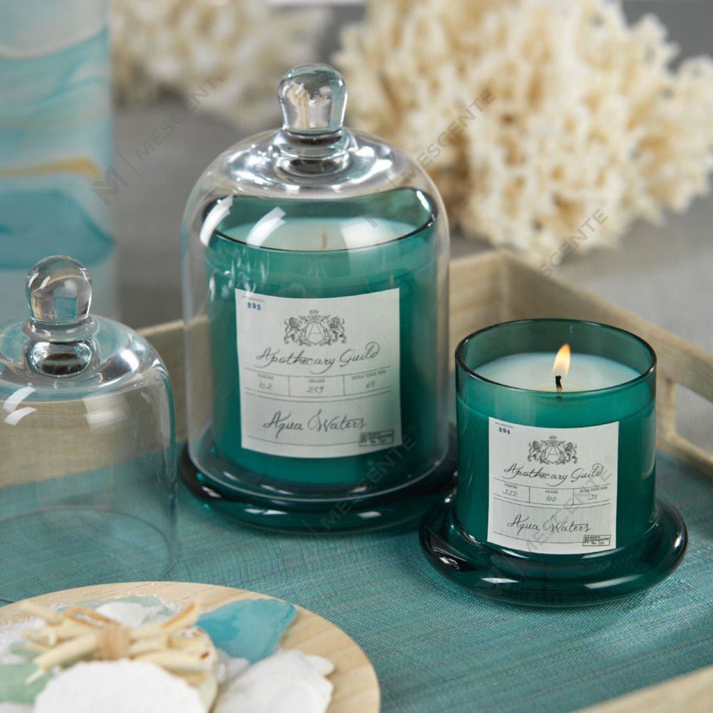 M&Scent Decorative Romantic Wedding Bell Jar Glass Dome Cover Scented Candle A29275