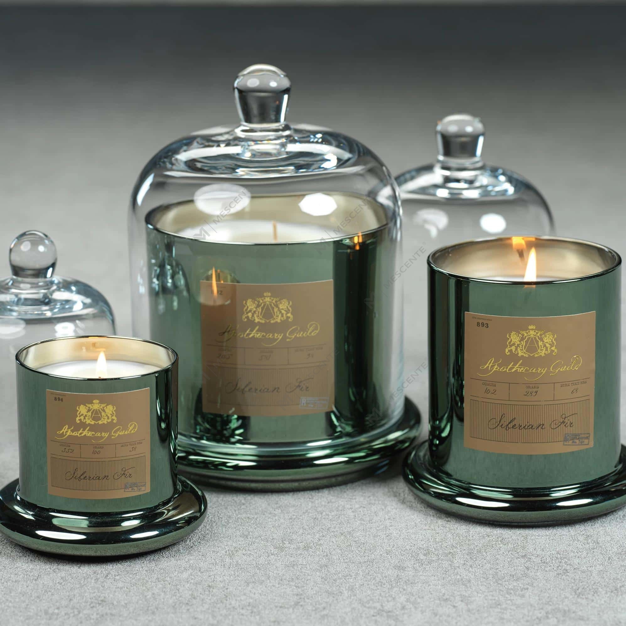 M&Scent Decorative Romantic Wedding Bell Jar Glass Dome Cover Scented Candle A29275
