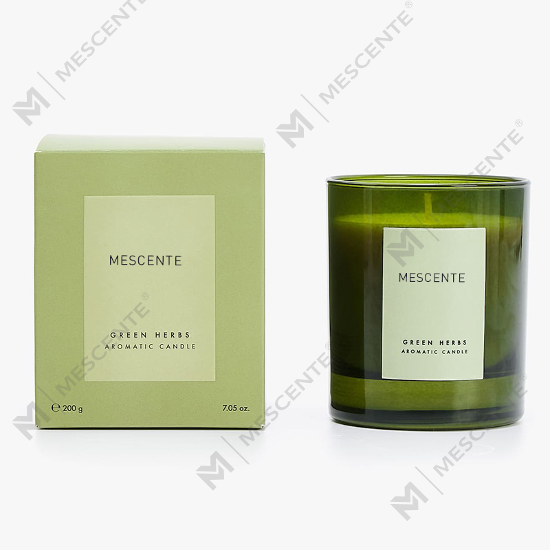 Mescente wholesale private label murang personalized bulk wine mabangong kandila mabangong soy candle sa garapon na may takip