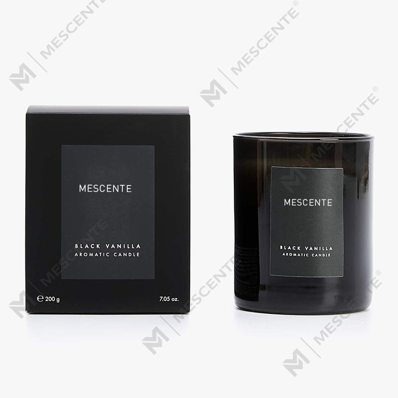 Mescente wholesale private label murang personalized bulk wine mabangong kandila mabangong soy candle sa garapon na may takip