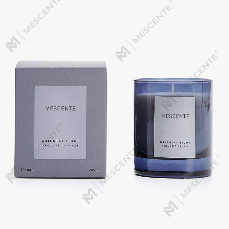 Mescente luxury private label Crystal aromatherapy scented candles