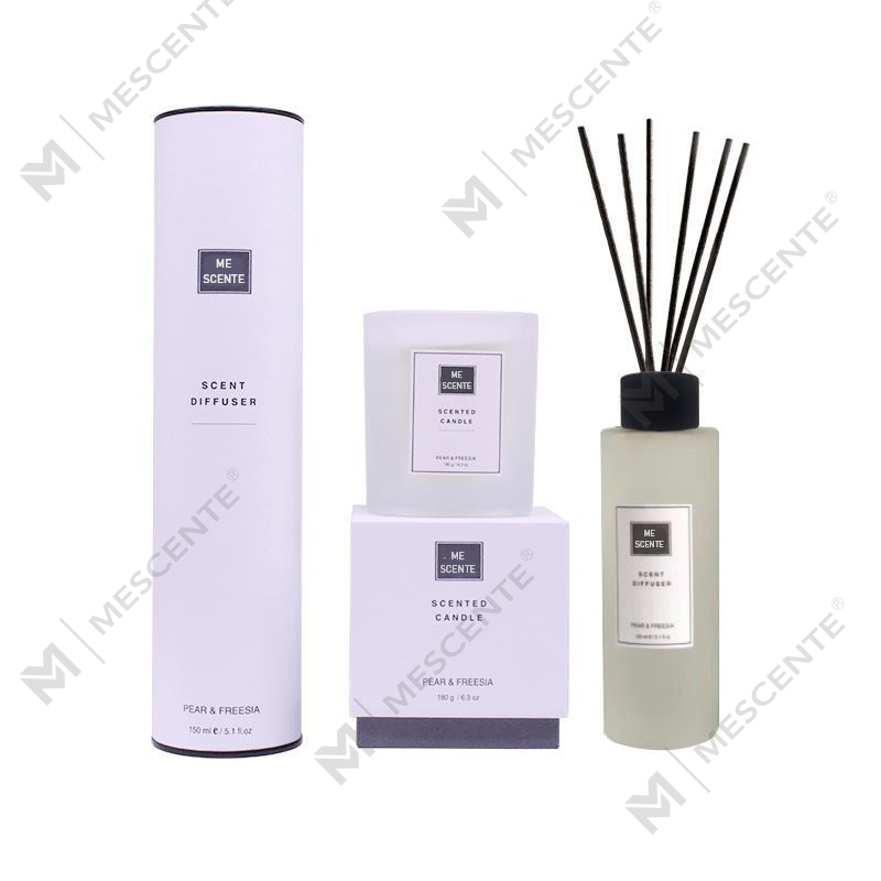150ml Home Fragrance Reed Diffuser Gift Set na May Scented Candle A99189