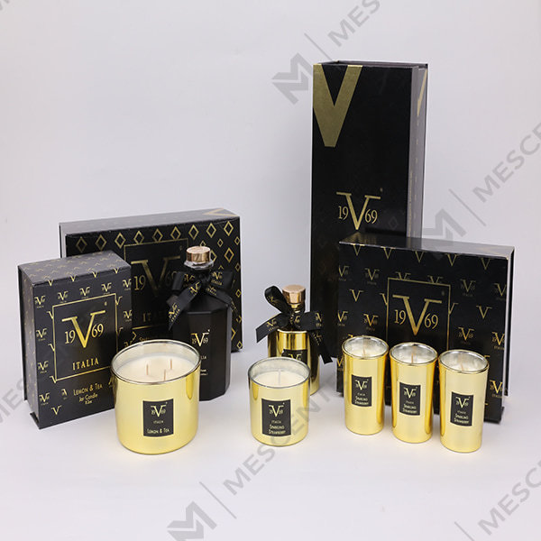 M&Scent Home Fragrance Reed Diffuser Gift Set na May Scented Candle A29260-2