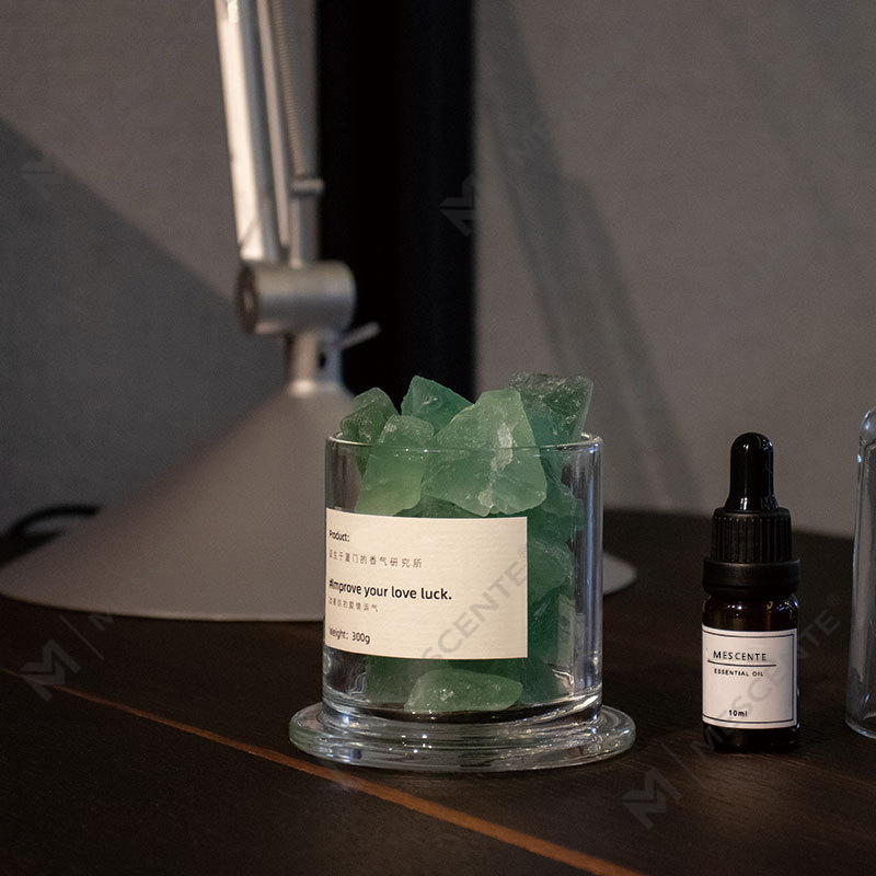 Home Decorative Statue Shaped Ceramic Fragrance Crystal Stone Essential Oil Aroma Diffuser A29199-Valuables