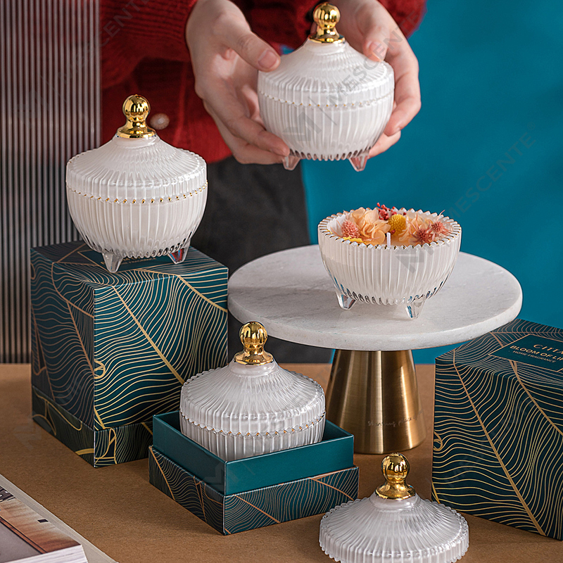 M&Scent Wholesale Murang Customized Luxury Private Label Pillar Scented Soy Wax Wood Wick Aroma Candle