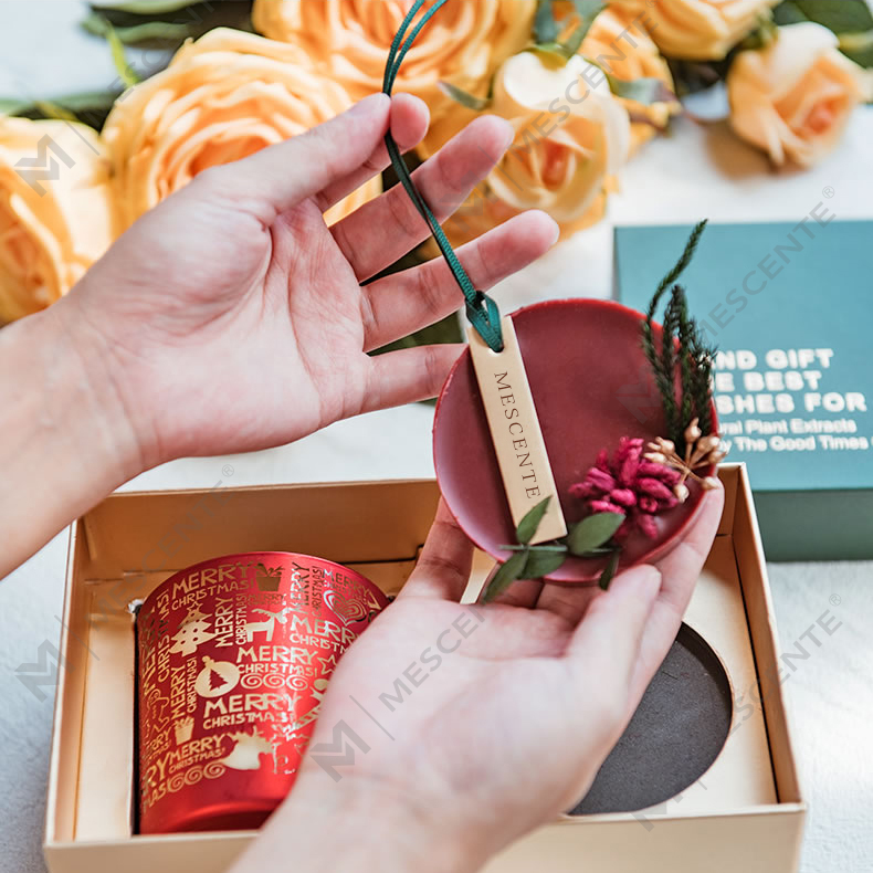 M&Scent Holiday Fragrance Pasko Walang Usok na Starry Sky Cup Regalo ng Kandila na may Kamay