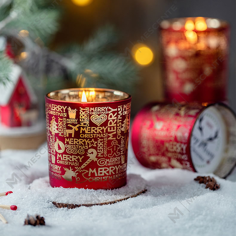 M&Scent Holiday Fragrance Pasko Walang Usok na Starry Sky Cup Regalo ng Kandila na may Kamay