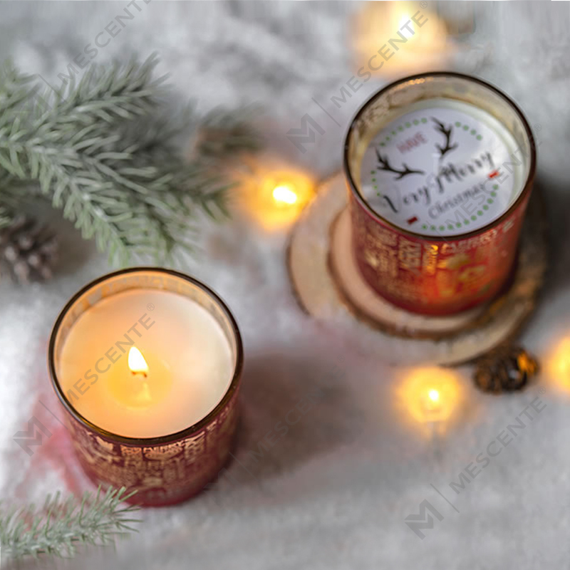 M&Scent Holiday Fragrance Pasko Walang Usok na Starry Sky Cup Regalo ng Kandila na may Kamay