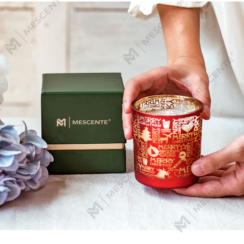 M&Scent Holiday Fragrance Pasko Walang Usok na Starry Sky Cup Regalo ng Kandila na may Kamay