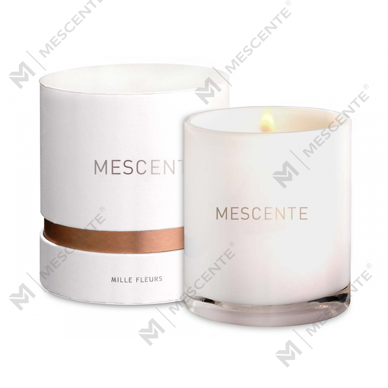 M&S cent Custom na Luxury Matte Glass Wick Scented Candle 100 Oras, Mga Mabangong Pribadong Label na Kandila