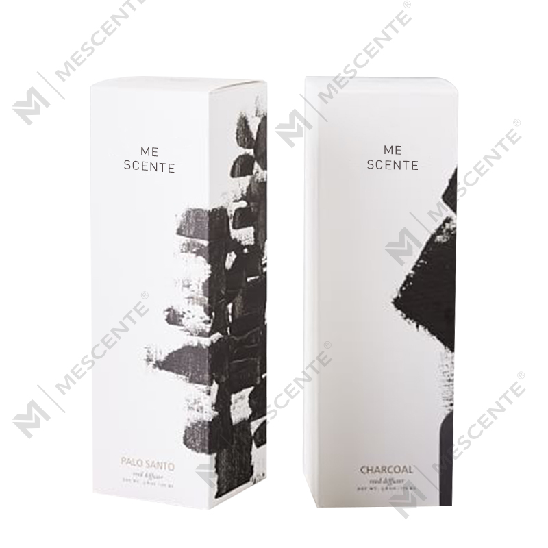 Mescente Luxury 180ml Customized Glass Bottle Essential Oil Reed Diffuser Para sa Mga Hotel